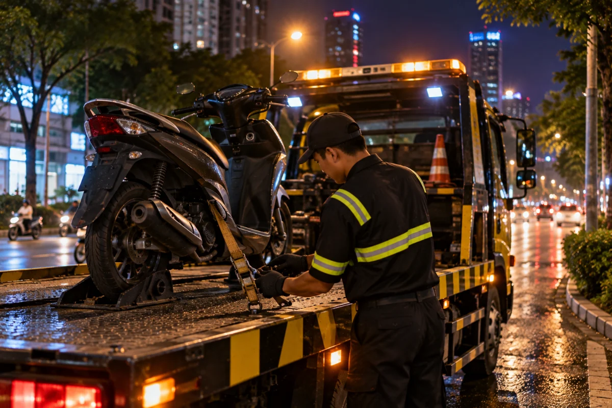 Cứu hộ xe máy, xe điện